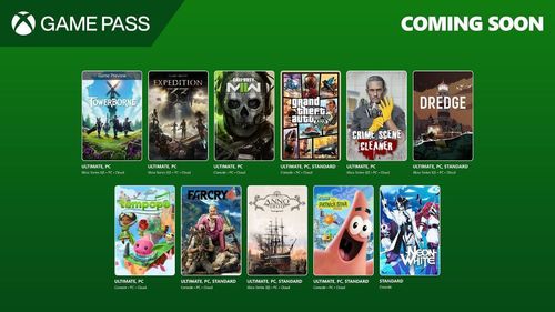 عناوین جدید game pass